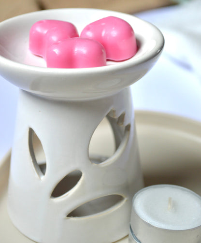 Wax Melts Heart with aroma lamp